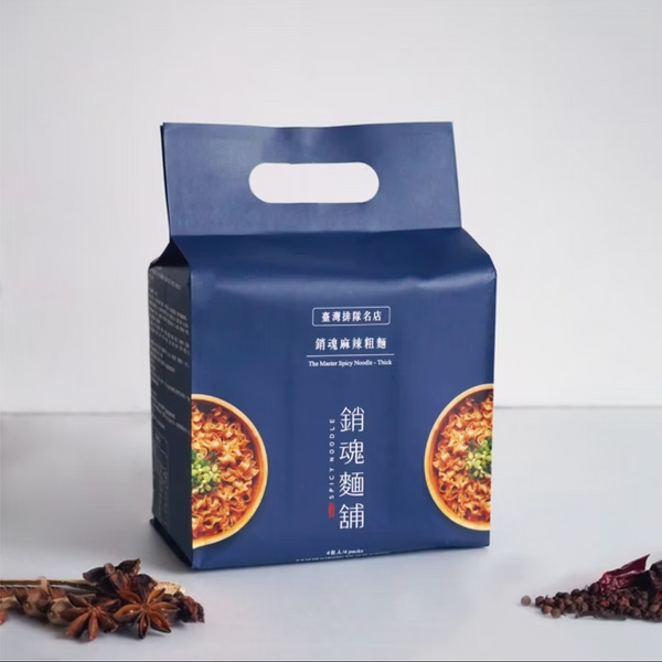 Master Spicy Soul‑Stirring Thick Noodles – 4 Pack