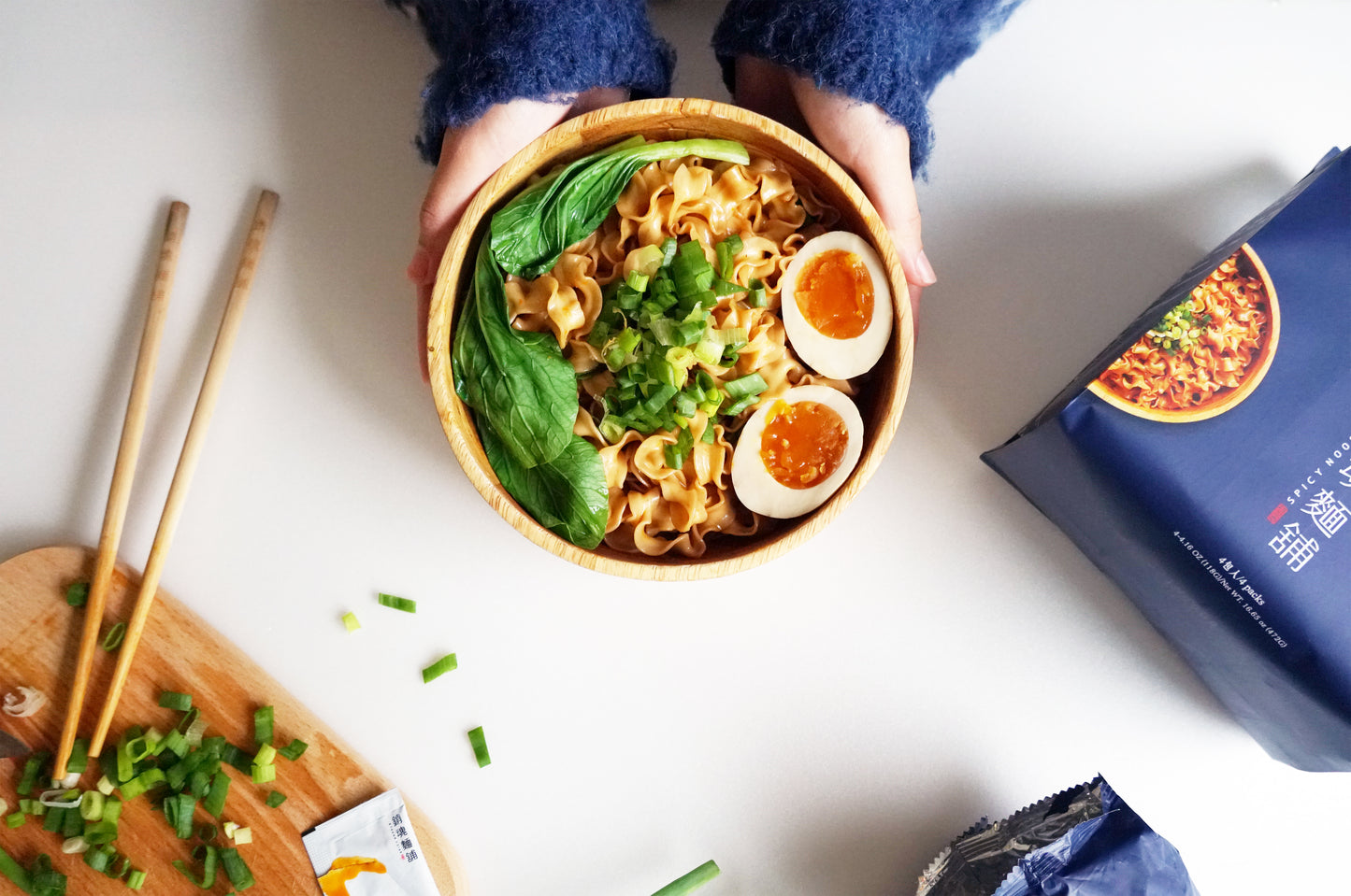 Master Spicy Soul Stirring Taiwanese Thick Noodles.